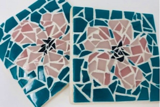Paint Nite Innovation Labs: Custom Mosaic Coasters V